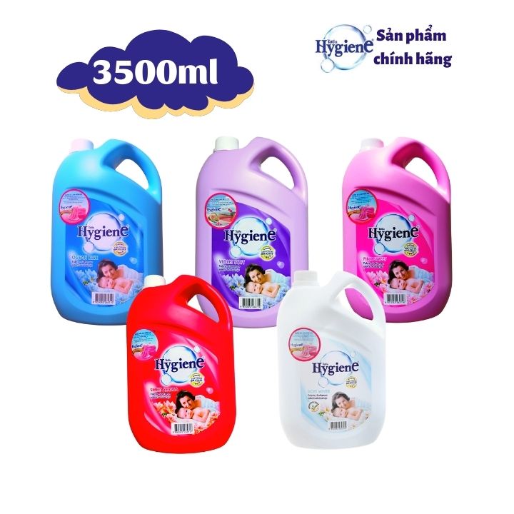 Nước xả vải Hygiene 3500ml/can - Nước xả vải được ưa chuộng tại Thái Lan - Red Ant Kids