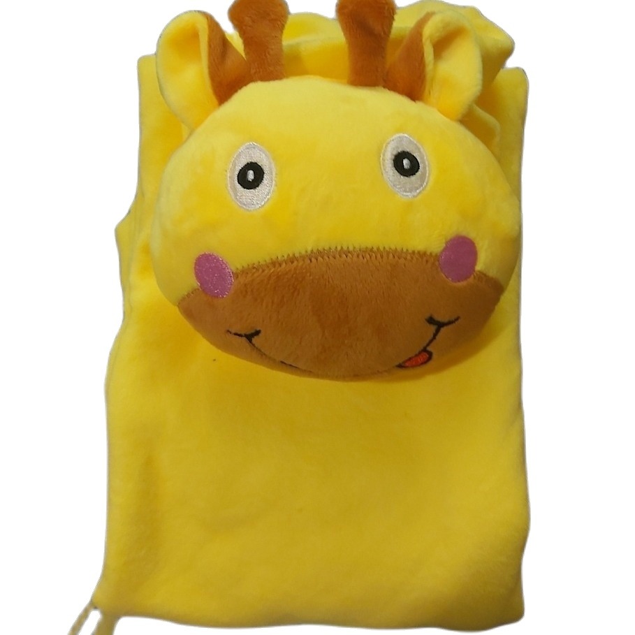 (có hộp ) ÁO CHOÀNG TẮM HOẮC CHE NẮNG HÌNH HƯƠU GROW 2 in 1  CHO BÉ IU -  mền huu· Áo choàng tắm hình thú siêu mềm mịn cho bé yêu - mền hươu - gấu hươu - Khăn choàng hươu cao cổ Grow - áo choàng tắm biển có nón - khăn tắm -