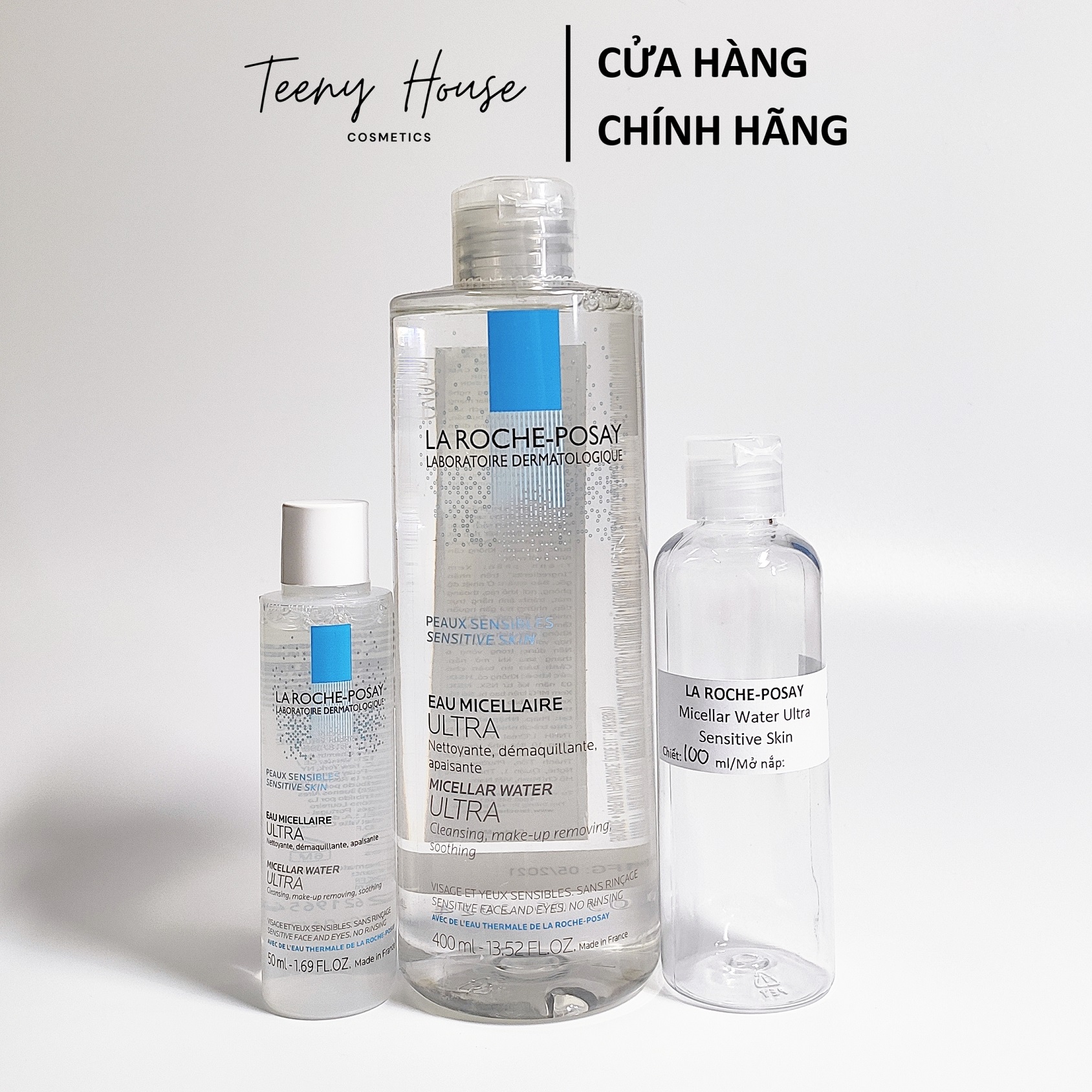 [Chiết-Minisize] Nước tẩy trang cho da nhạy cảm La Roche Posay Micellar Water Ultra Sensitive Skin