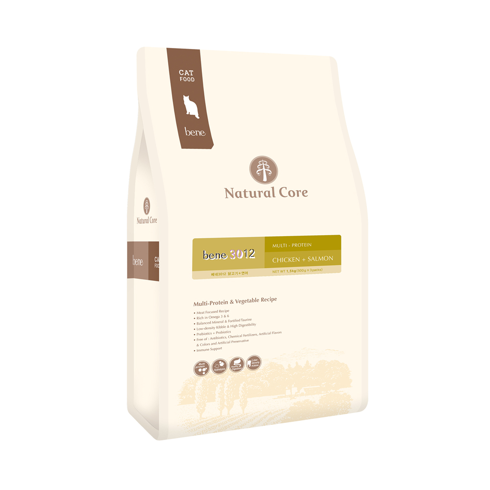 Thức ăn mèo natural core