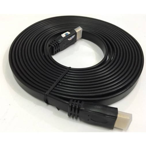 Cáp HDMI dẹt 5m chống nhiễu, dây mềm chống đứt gãy