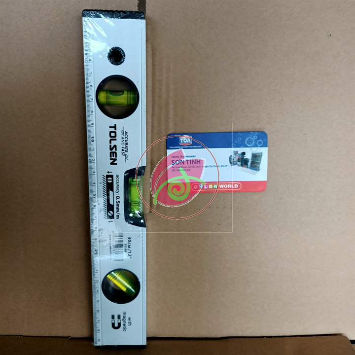 Thước thủy có từ tolsen 35100 – size: 30cm,12"