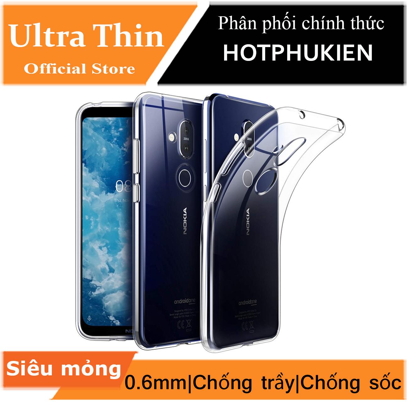 Ốp lưng deo cho nokia 7.1 plus / nokia x7 / nokia 8.1 hiệu ultra thin - phân phối bởi hotphukien