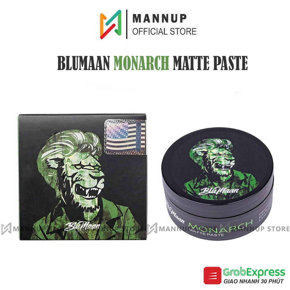 Sáp Vuốt Tóc Blumaan Monarch Matte Paste 74ml