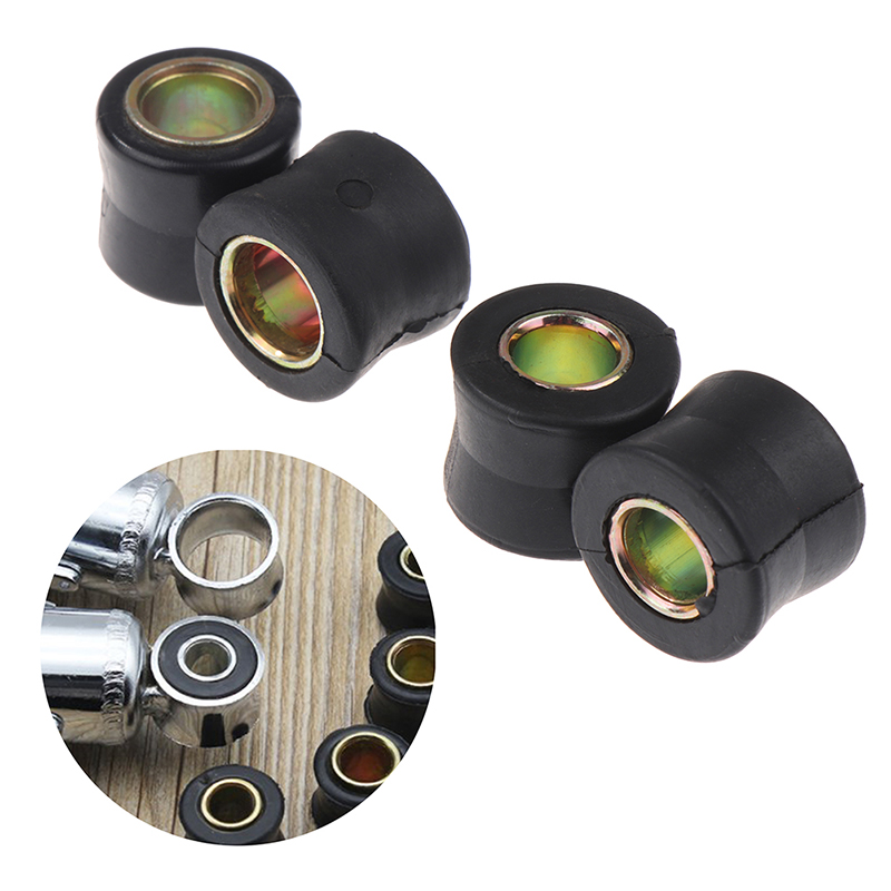 Yed2zPof 2 chiếc ống bọc Giảm xóc sau xe máy thông dụng 10mm 12mm ỐNg Lót Vòng đệm cao su ống lót cố định ống bọc sau xe tay ga
