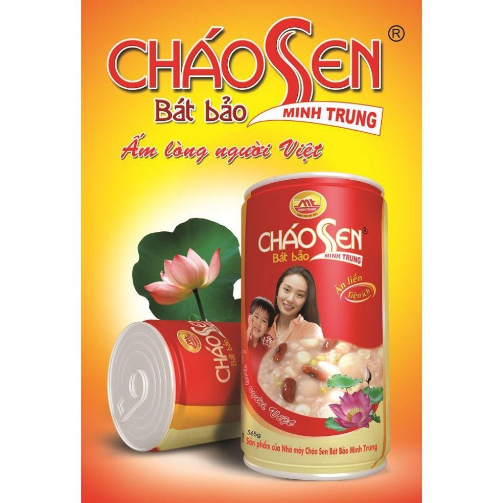 Lon Cháo Sen Bát Bảo Minh Trung 365gr