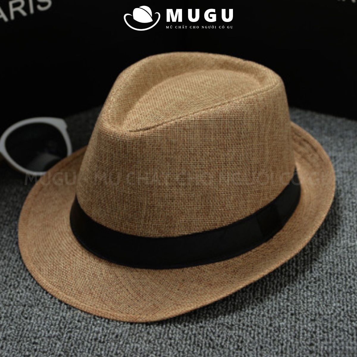 Mũ Cói Vành Nhỏ MC02 Dễ Phối Đồ - Mũ Cói Đi Biển Chống Nắng | MUGU