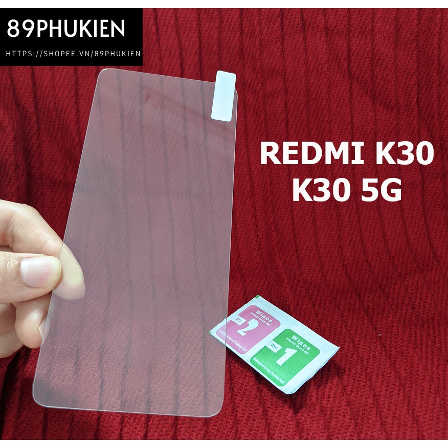 Dán cường lực màn hình Xiaomi Redmi K30/ K30 5G