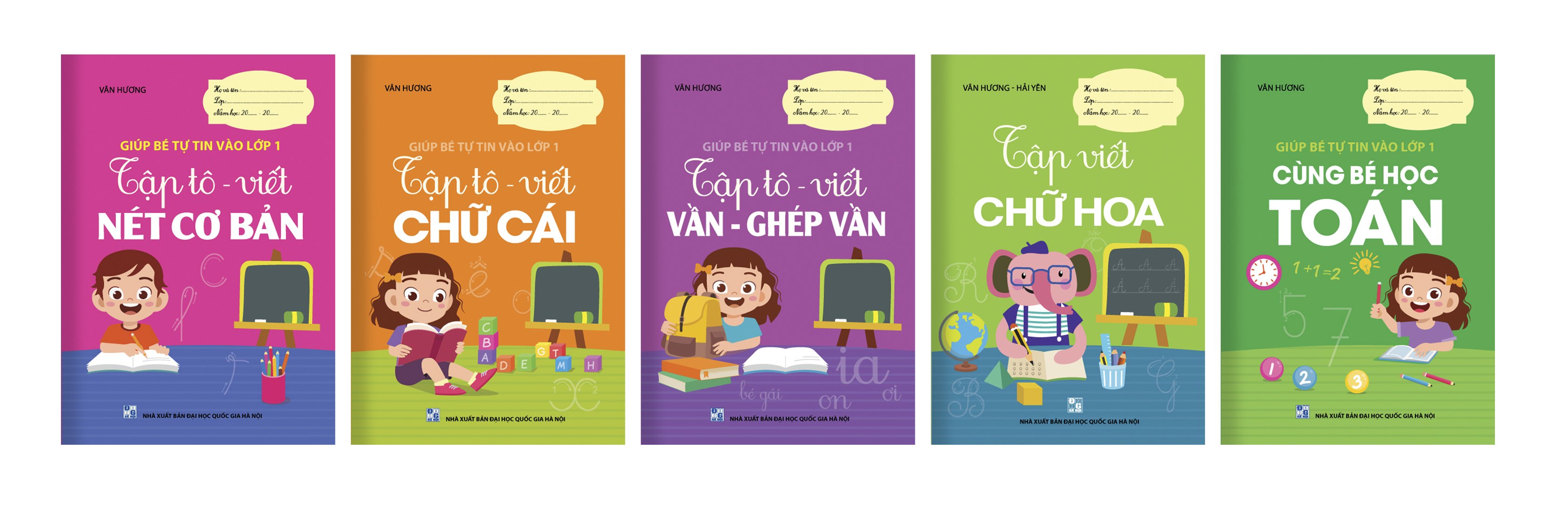 Sách - combo tập tô tập viết cho bé - giúp bé tự tin vào lớp 1