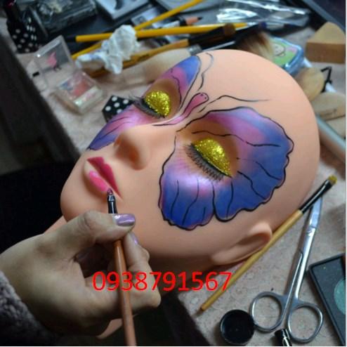 [HCM]Mẫu thực hành Nối mi bấm huyệt trang điểm - đầu manocanh