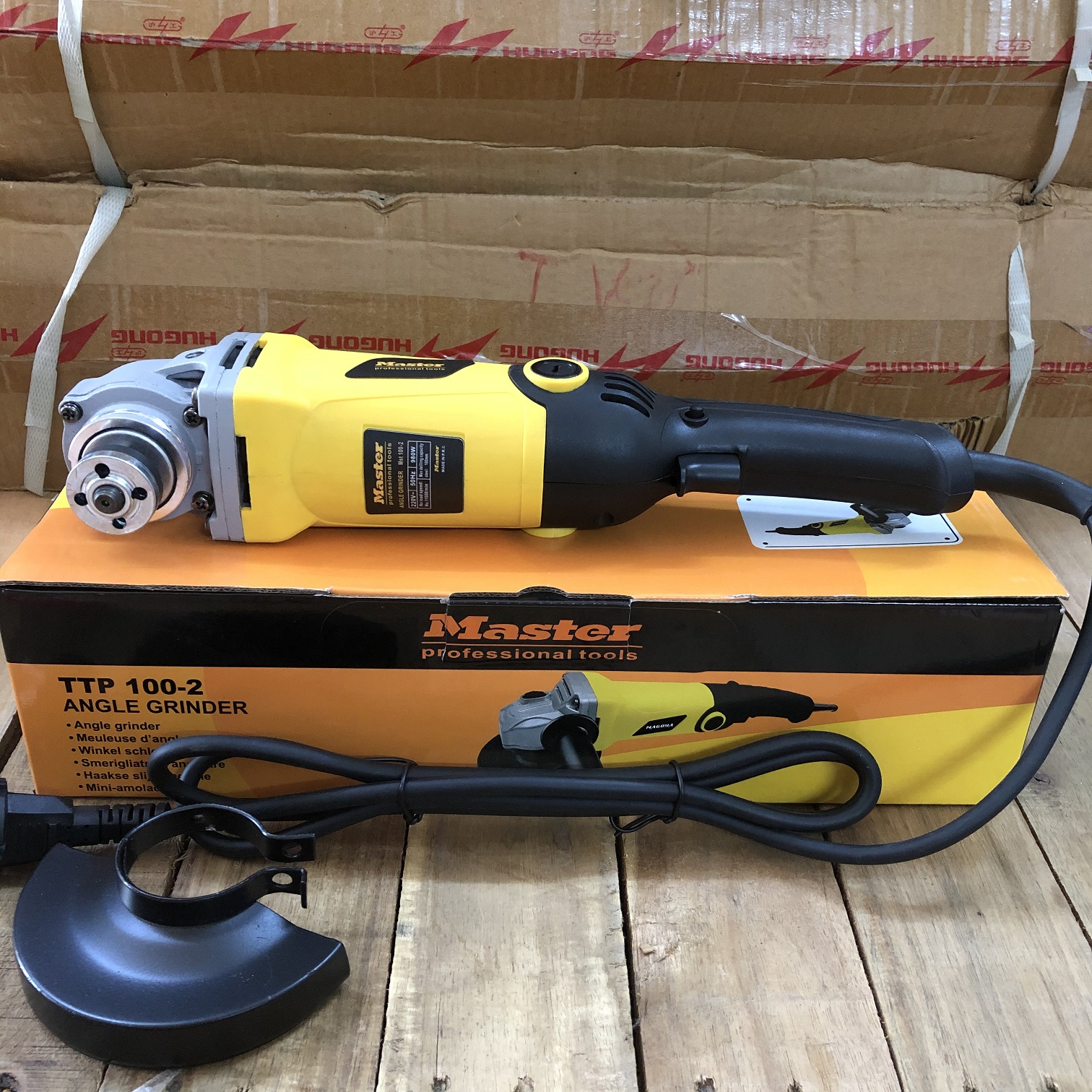 Máy mài góc master mst 100-2 tay dài 980w