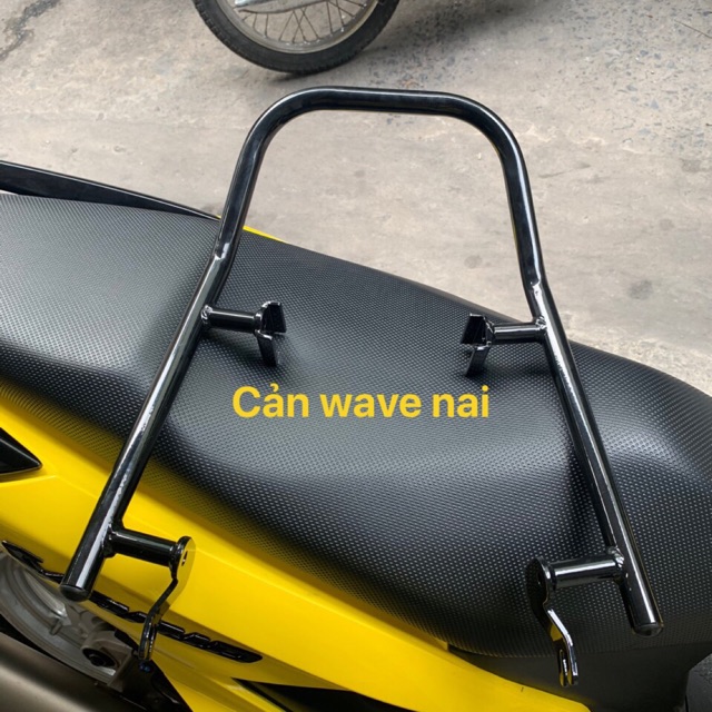 Cản wave alpha 2002/2004 sơn đen tĩnh điện