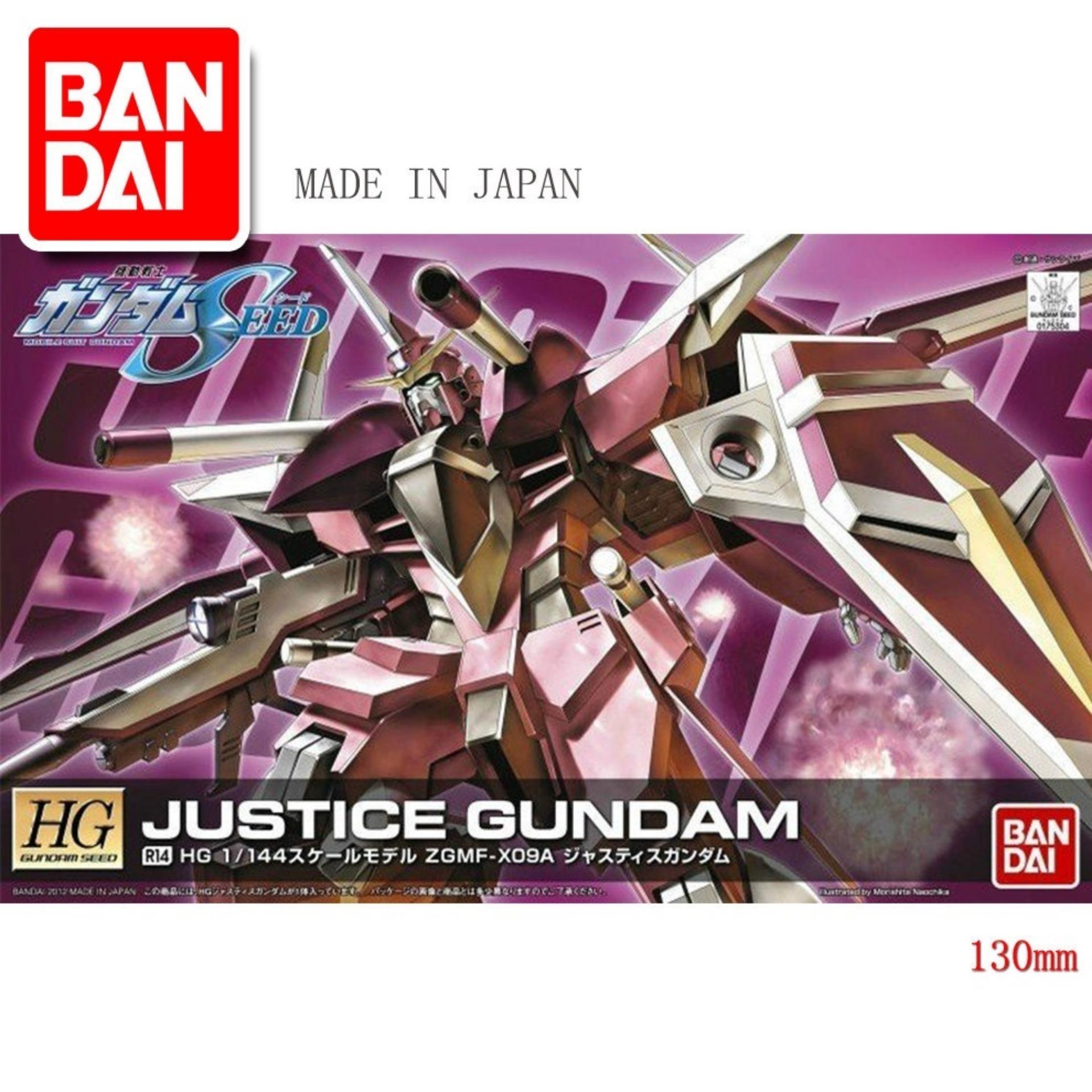 Mô hình gundam bandai 1/144 hg seed r14 justice gundam serie hg gundam seed