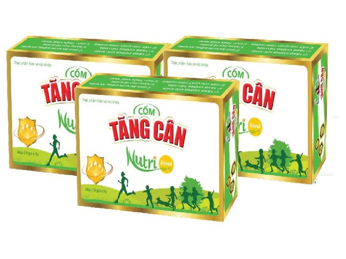 Combo 3 hộp cốm tăng cân