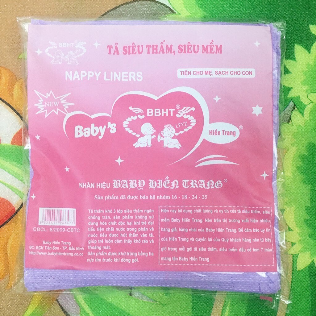 Lót phân xu tím Hiền Trang Bịch Đại