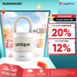 Bình giữ nhiệt Unique 300/400ml Sunhouse KS-TU300US/KS-TU400UW  - Inox 304 an toàn - Quai xách tiện lợi - Lót chống trượt