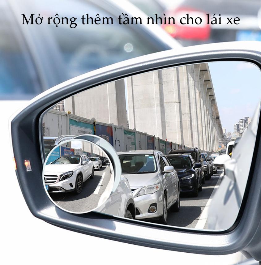Gương cầu phụ chiếu hậu cho xe hơi, đường kính 5cm, bề mặt tráng Nano chống nước, giảm điểm mù cho lái xe UGREEN LP194 60971 Gương cầu phụ chiếu hậu cho xe hơi, đường kính 5cm, bề mặt tráng Nano chống nước, giảm điểm mù cho lái xe UGREEN LP194 60971