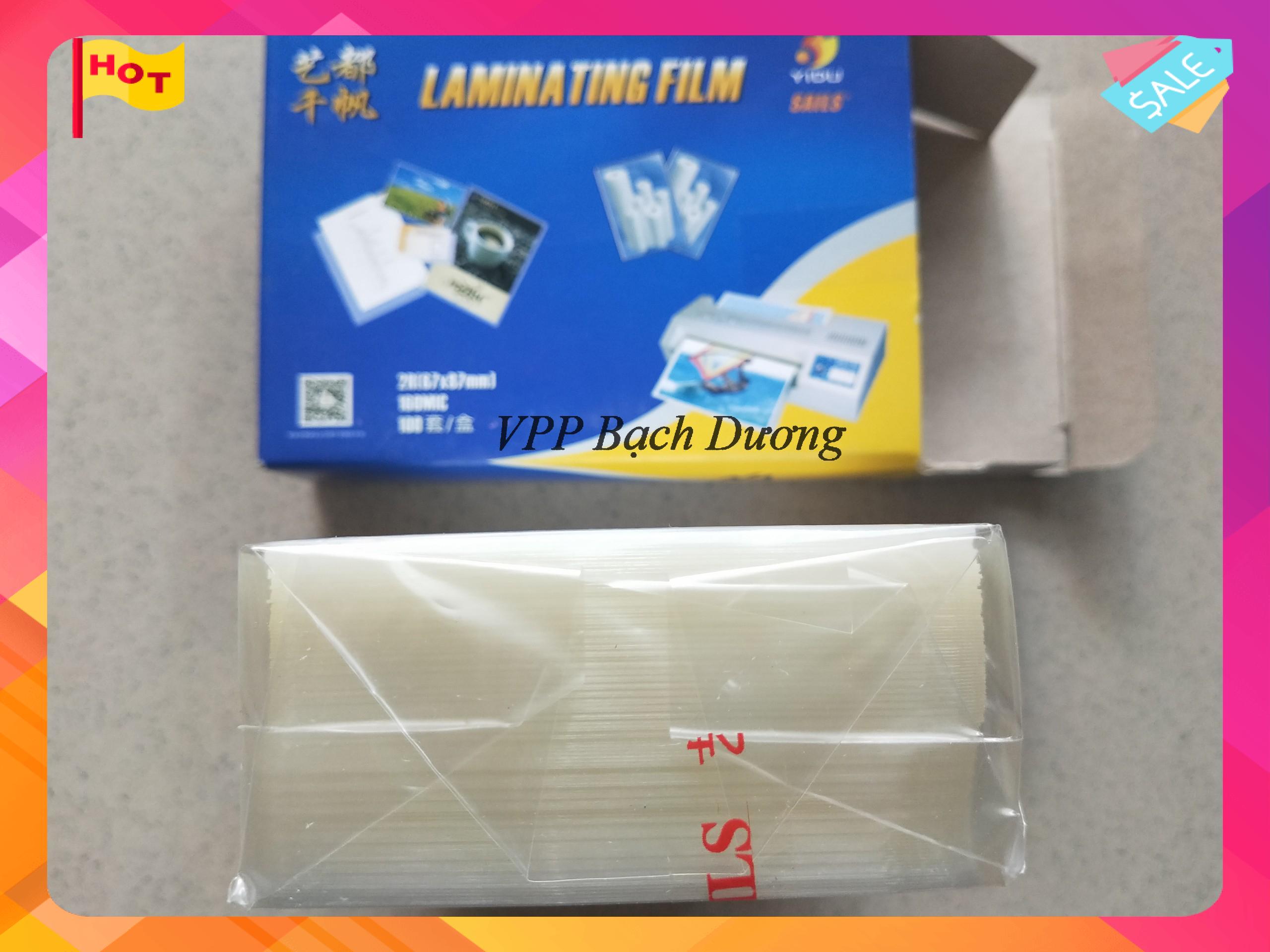Nhựa ép cmnd 150 mic - 100 tờ/hộp- nhựa ép chứng minh nhân dân