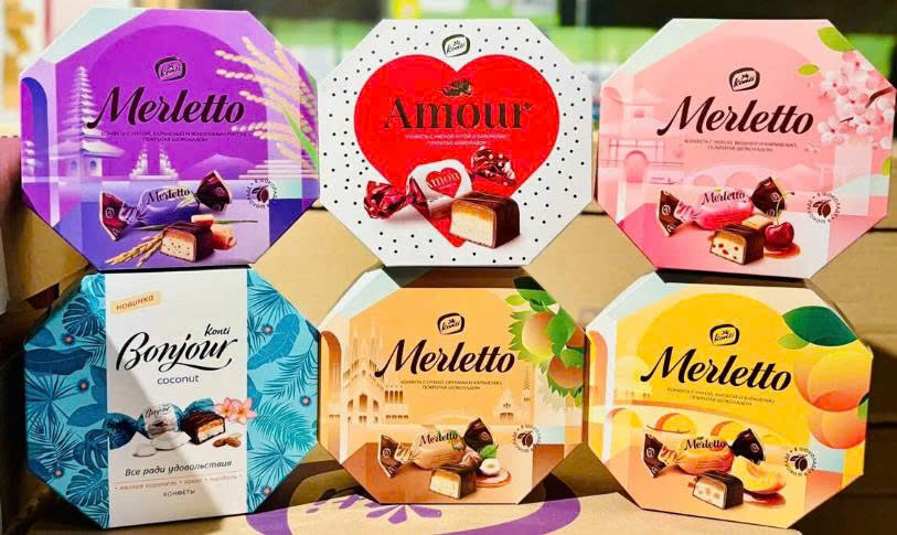 Merletto Chocolate Candy 150g Chocolate - Russia