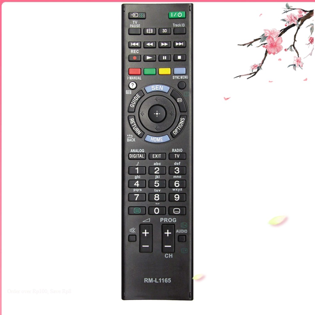 Remote điều khiển tivi sony smart rm-l1165
