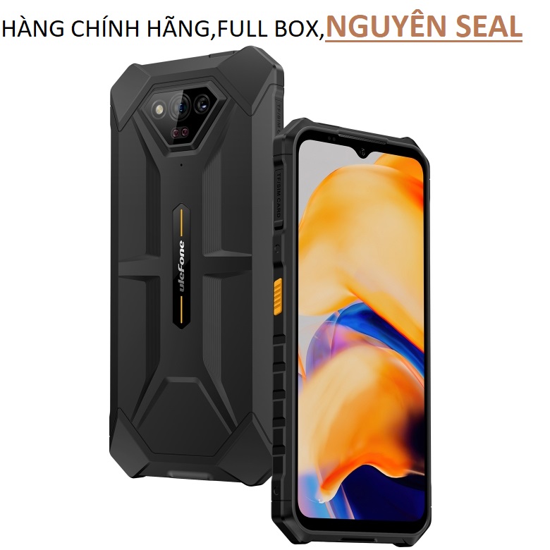 Điện thoại chắc chắn ulefone armor x13, ,rom 64gb,chống nước,chống va đập ip68/ip69k, android 13,cpu mediatek helio g36 octa core,màn hình 6,52 inch, mạng: 4g, nfc,otg)