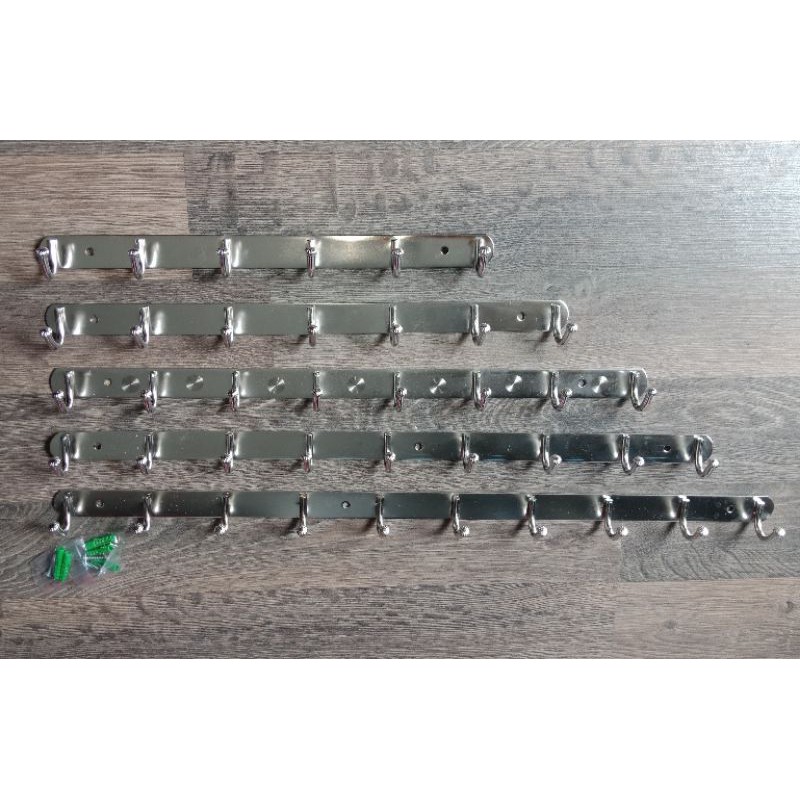 Thanh Inox treo đồ - Thanh treo quần áo Inox 304 đặc (có tặng kèm ốc vít + tắc kê)