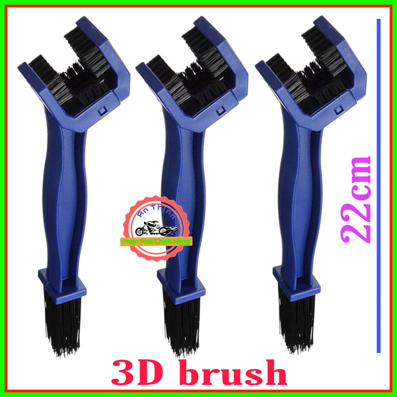 Bàn chải chà sên 3d