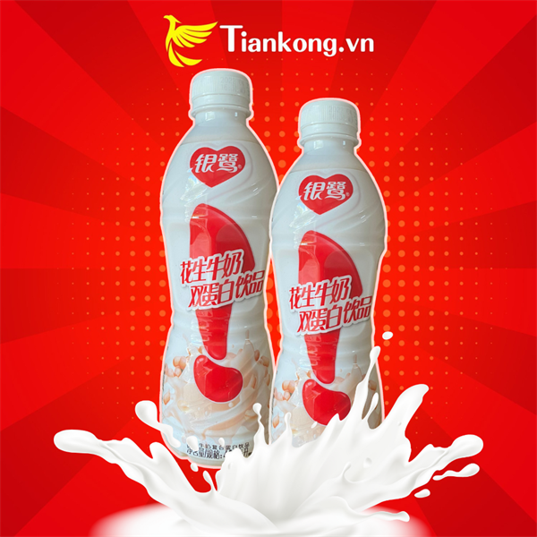 Sữa lạc, sữa đậu phộng thượng hạng chai 500ml, đồ uống nội địa trung siêu ngon – tiankong- 花生奶
