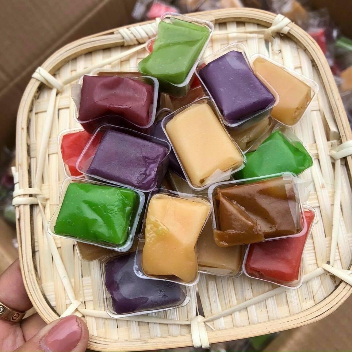 [ HOÀN TIỀN 10% ][FreeShip] [Có sẵn] [Ảnh thật] Kẹo dừa mix 7 màu__HŨ 500GRAM