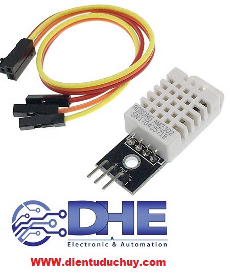 Dht22-cảm biến độ ẩm+nhiệt độ