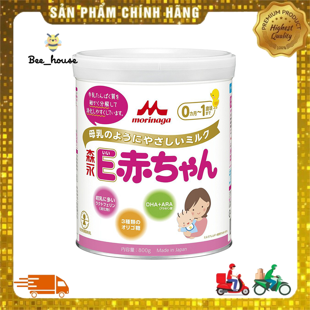 Sữa Morinaga E-Akachan 800g cho trẻ sinh non giúp phát triển não bộ -𝗕𝗘𝗘𝗛𝗢𝗨𝗦𝗘