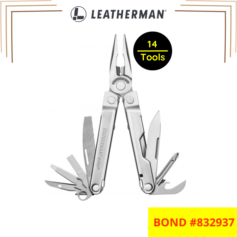 Kềm đa năng leatherman bond 14 tools, 25 năm bảo hành toàn cầu