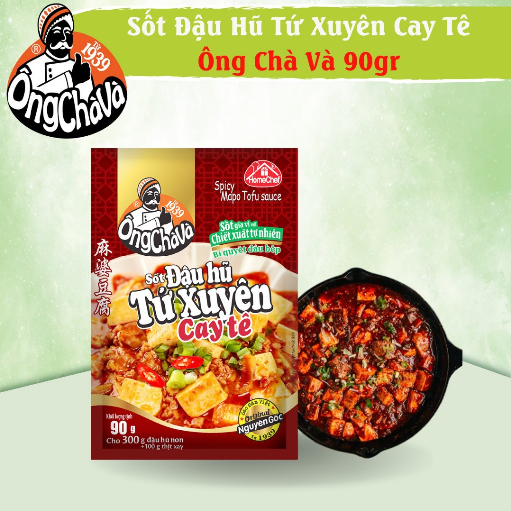 Sốt đậu hũ tứ xuyên cay tê ông chà và 90g