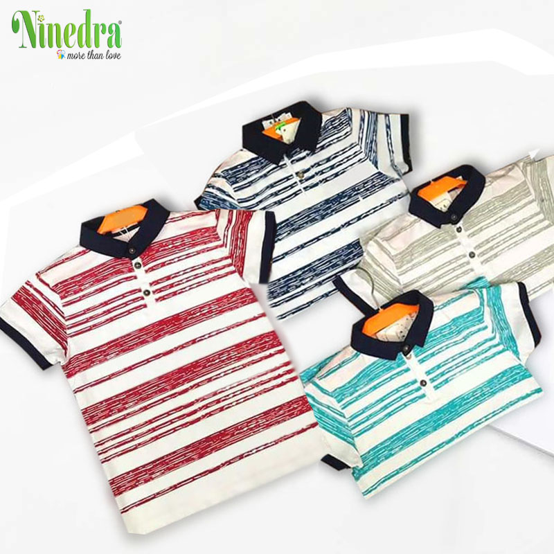 [XẢ KHO 💝 Freeship] - Áo thun sơmi bé trai hàng Quảng Châu size từ 3-10 tuổi - Ninedra