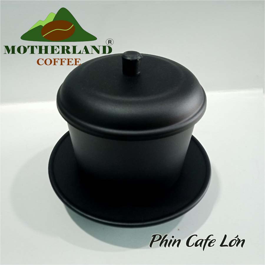 Phin cafe lớn màu đen pha 150g bột cà phê