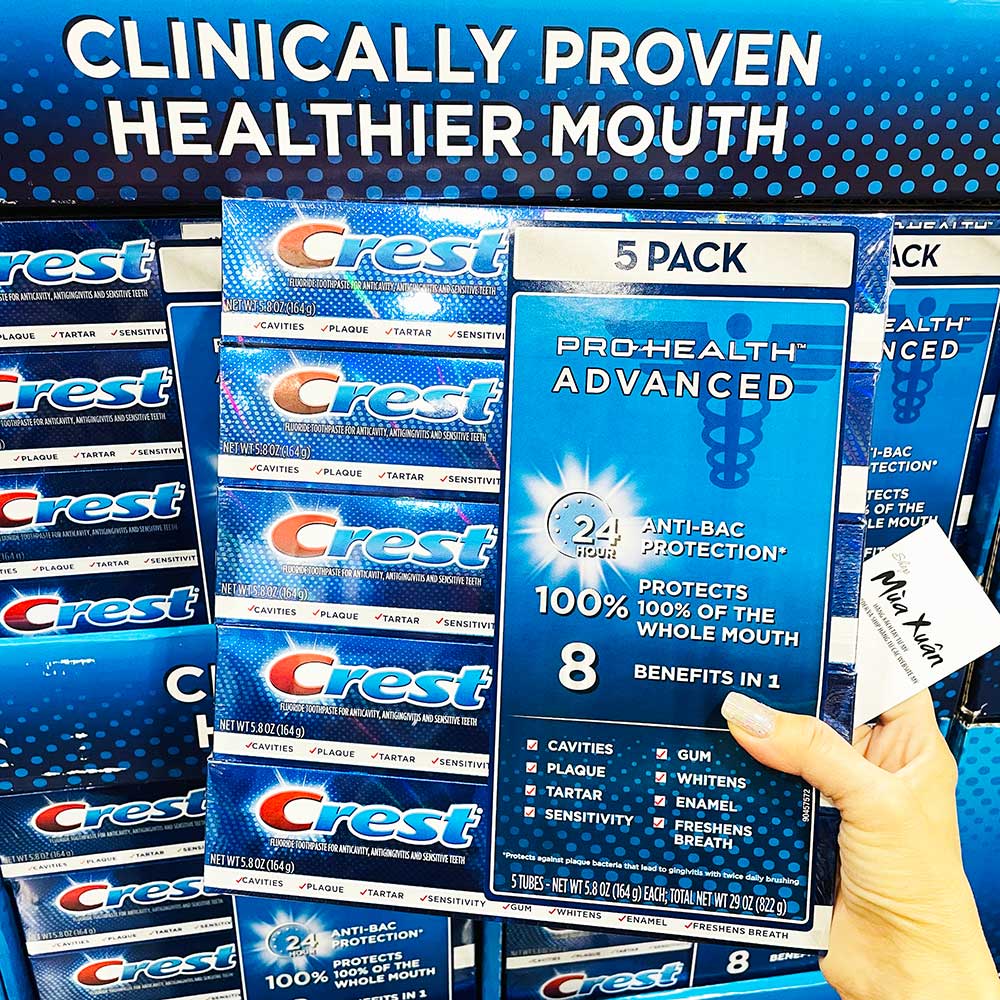 Kem đánh răng Crest Pro-Health Advanced Whitening