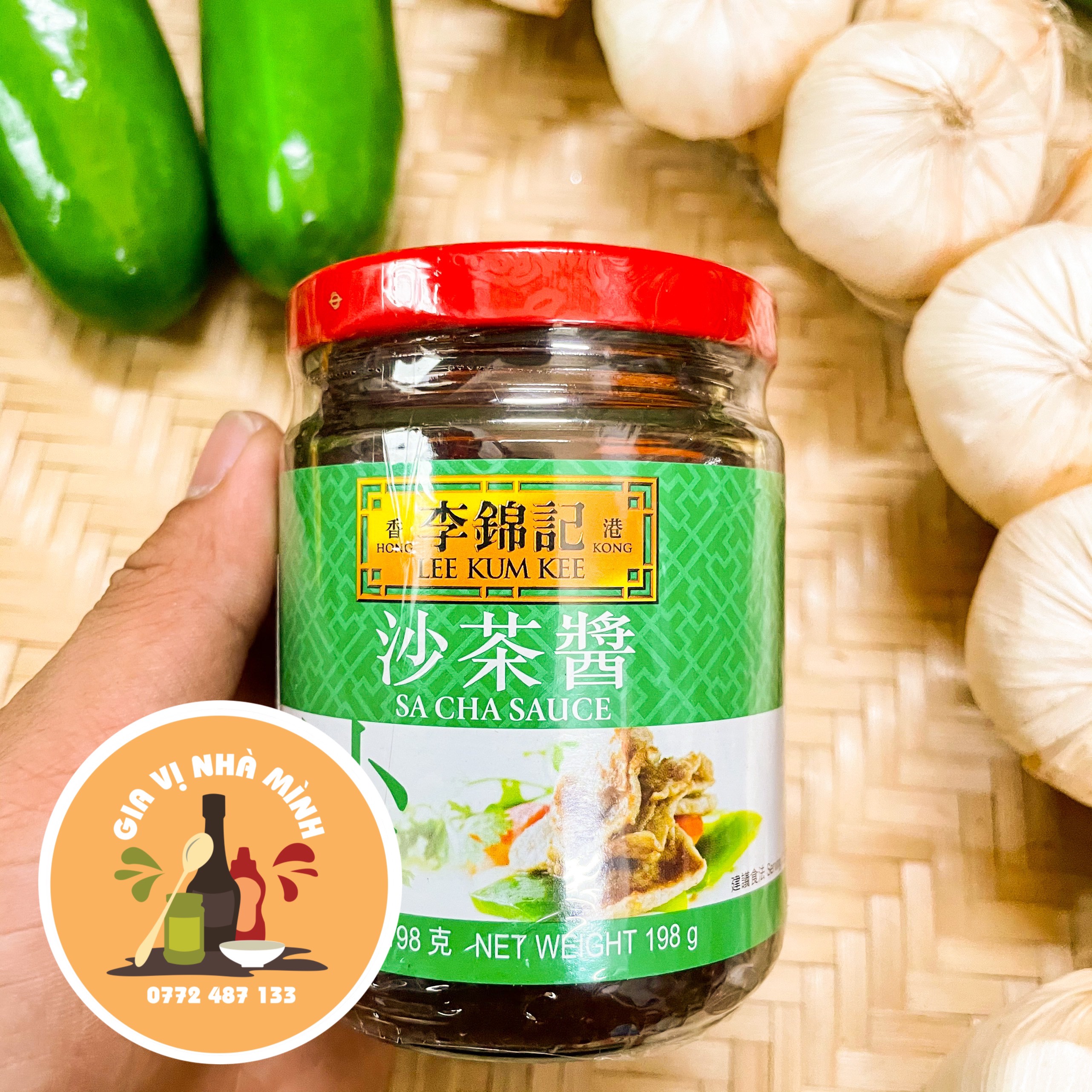 Sốt sa cha lee kum kee 199gr-sa cha sauce