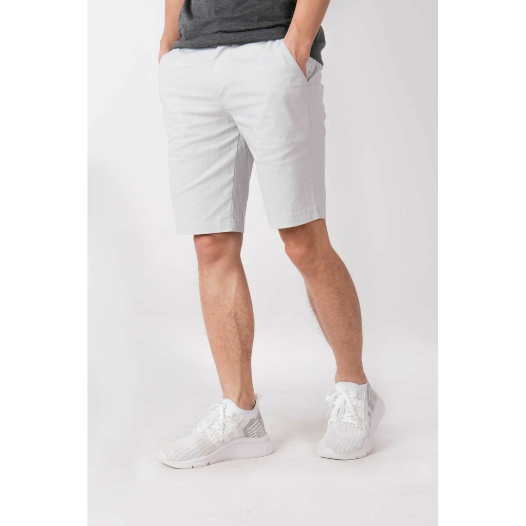 Quần short nam vải đũi dáng ôm , quần ngố nam chất đũi mát đi biển dã ngoại