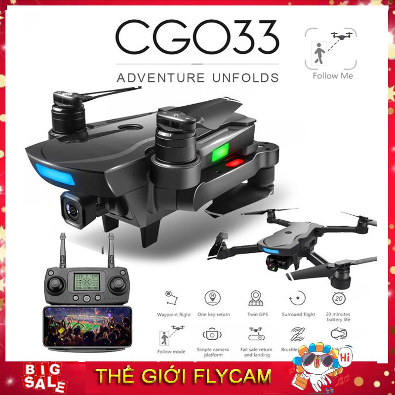 Máy bay flycam aosenma cg033 full hd 1080, 2gps, gimbal chống rung, bay 20 phút, khoảng cách bay 1km, tay điều khiển có màn hình hiển thị