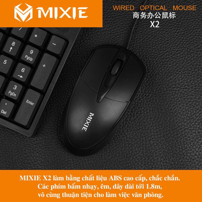 Chuột có dây mixie x2 hàng đẹp