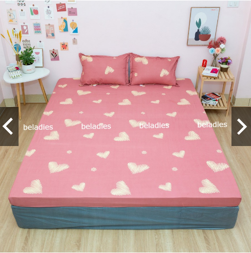 [QUÀ TẶNG MUA 1 TẶNG 2] Mua 1 Ga Trải Giường COTTON Tặng 2 Vỏ Gối Cùng Loại, Hàng Xuất Hàn, Ga Trải Giường Cao Cấp Hàng Loại 1 Tặng Kèm 2 Vỏ Gối