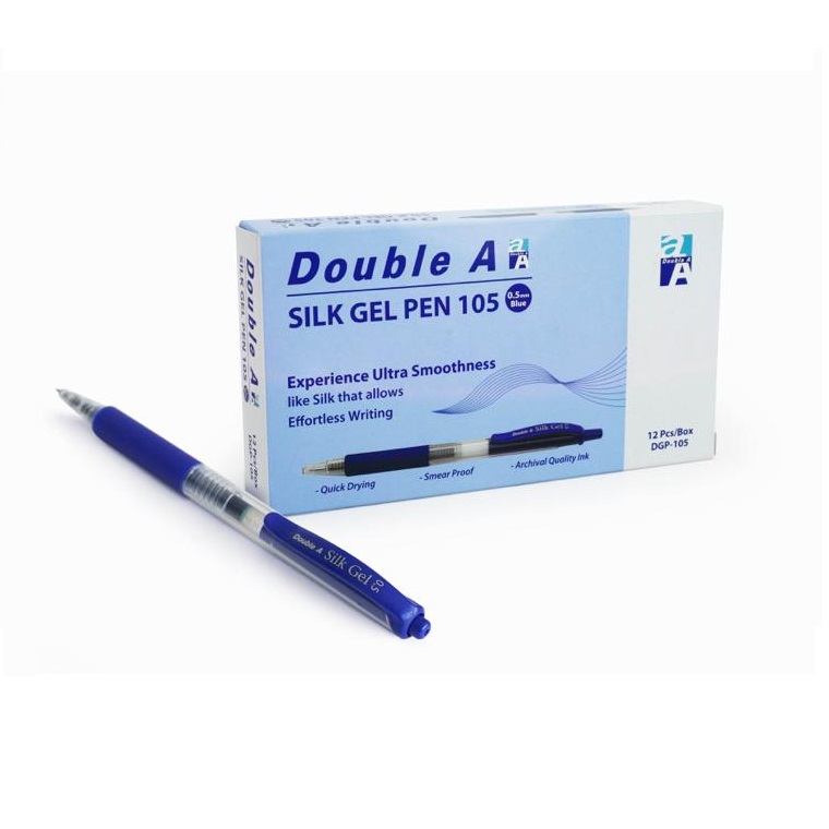 Bút gel Double A Silk Gel nét 0.5mm DGP-105 (Bút ký nước)