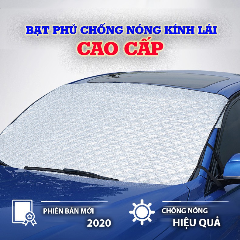 Tấm Che Nắng Kính Lái Ô Tô 4 Lớp Loại 1- xe 4 chỗ