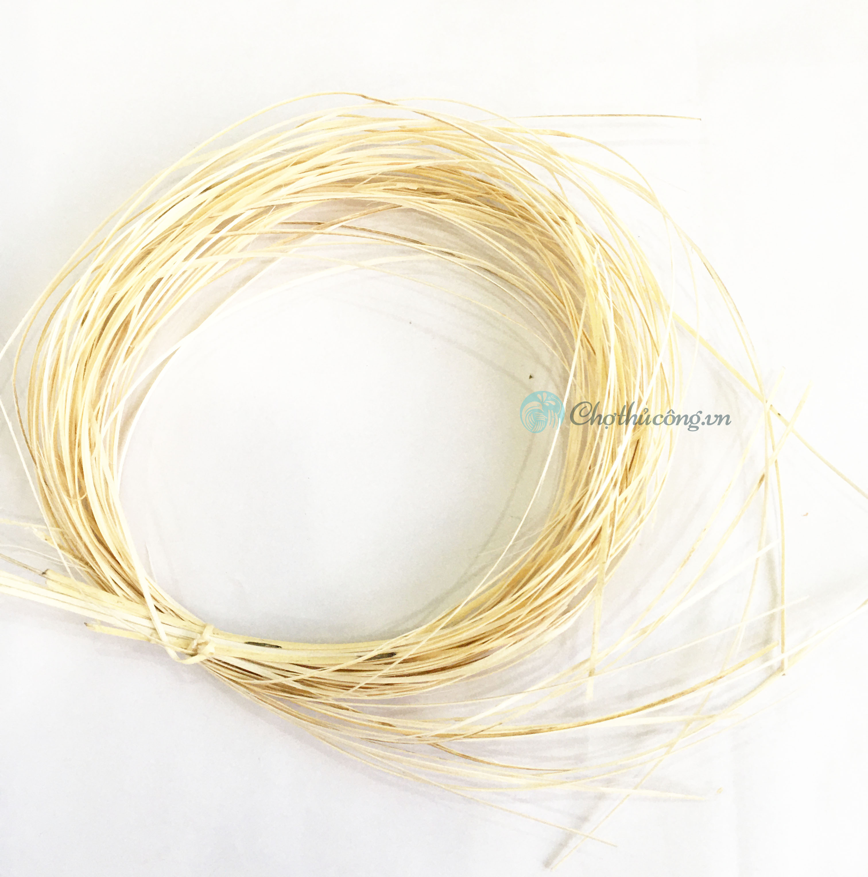 [HCM]Vỏ mây thô tự nhiên mây dẹt đường kính 2mm Vật liệu mây đan lát làm handmade dây cột trang trí