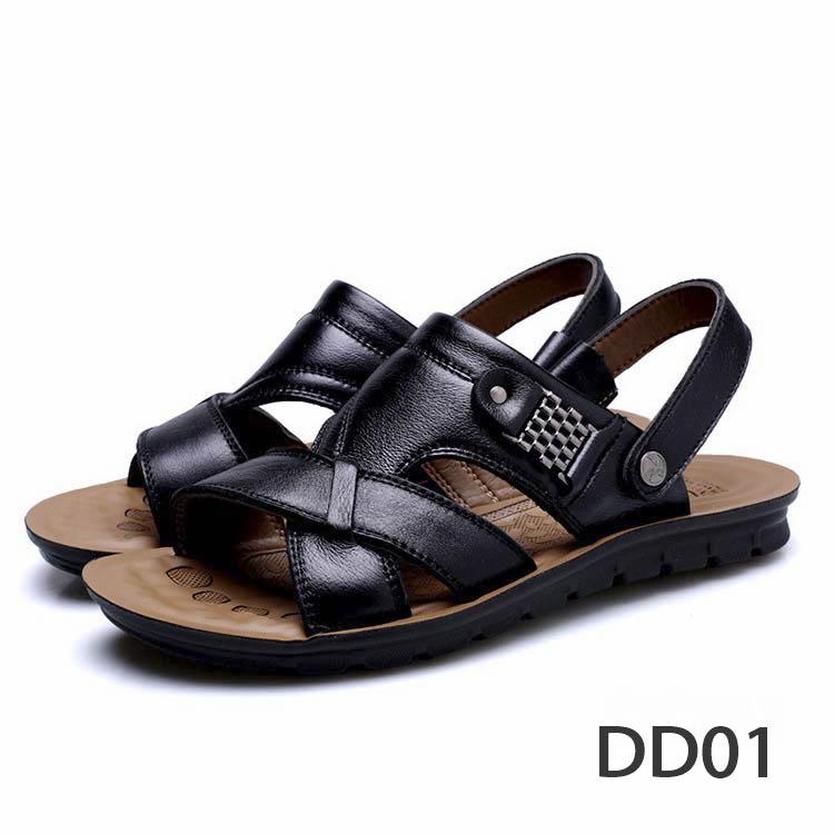 Dép da cao cấp có quai ngang