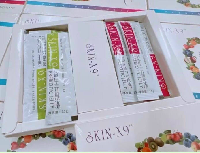 Thạch giảm cân thải mỡ Skin X9 - thạch giảm cân Skin X9