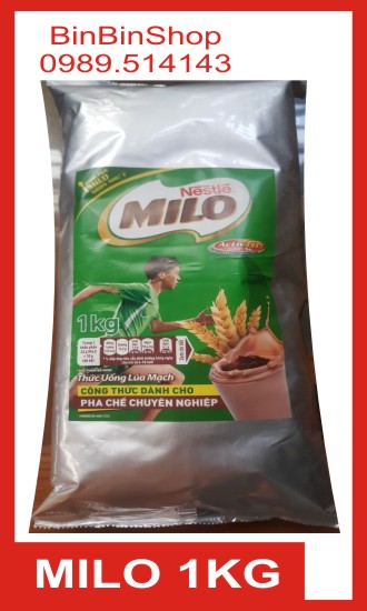 Bột milo nguyên chất 1kg - nestle.