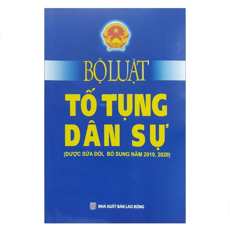 Bộ luật tố tụng dân sự sửa đổi, bổ sung năm 2019, 2020, 2022 nxb lao động