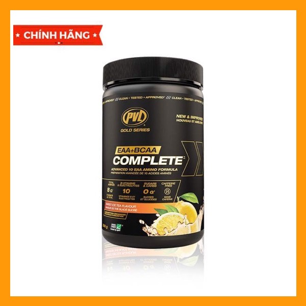 EAA + BCAA COMPLETE PVL NUTRITION - Hỗ Trợ Phục Hồi & Xây Dựng Cơ Bắp - 30 LẦN DÙNG