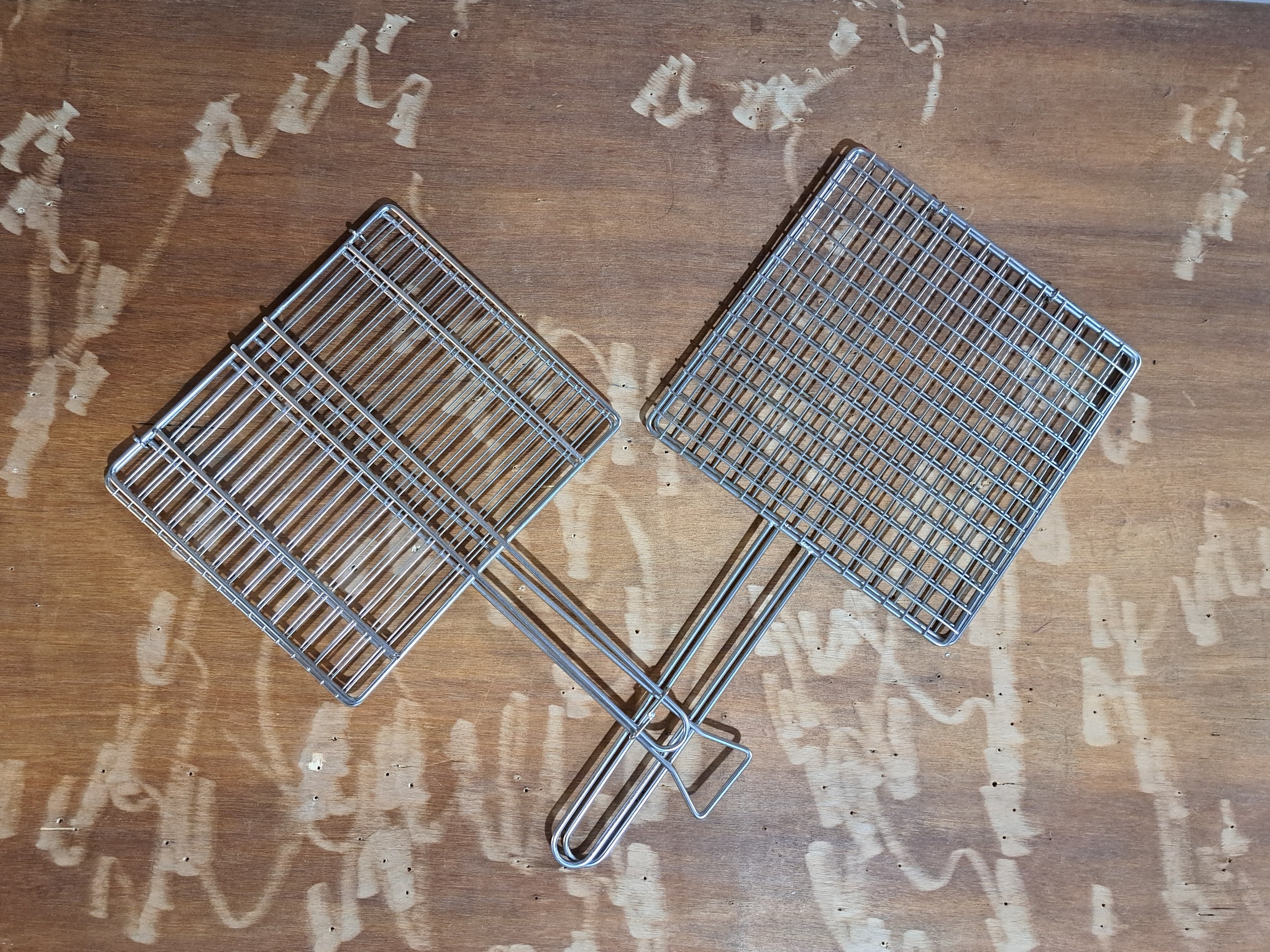 Vỉ nướng kẹp inox 304 - Vĩ nướng kẹp các loại